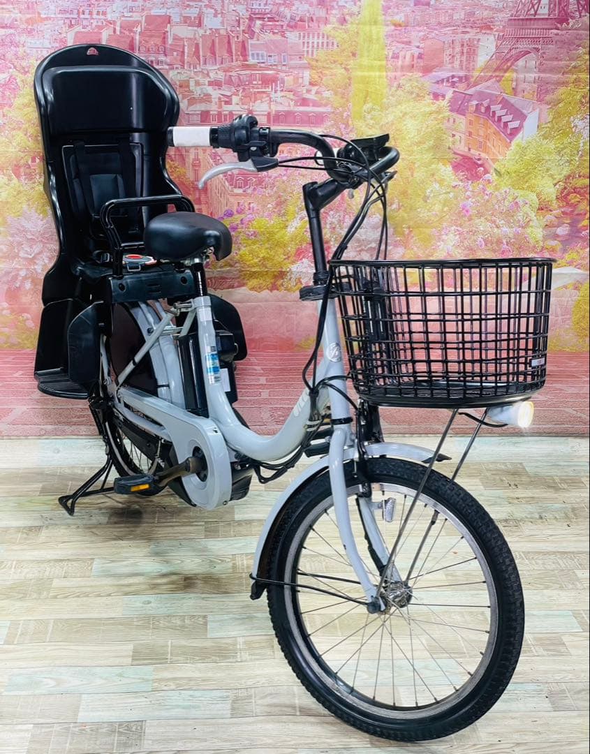 ZK3472 電動自転車 ブリヂストン ビッケ 子供乗せ 20インチ 送料無料
