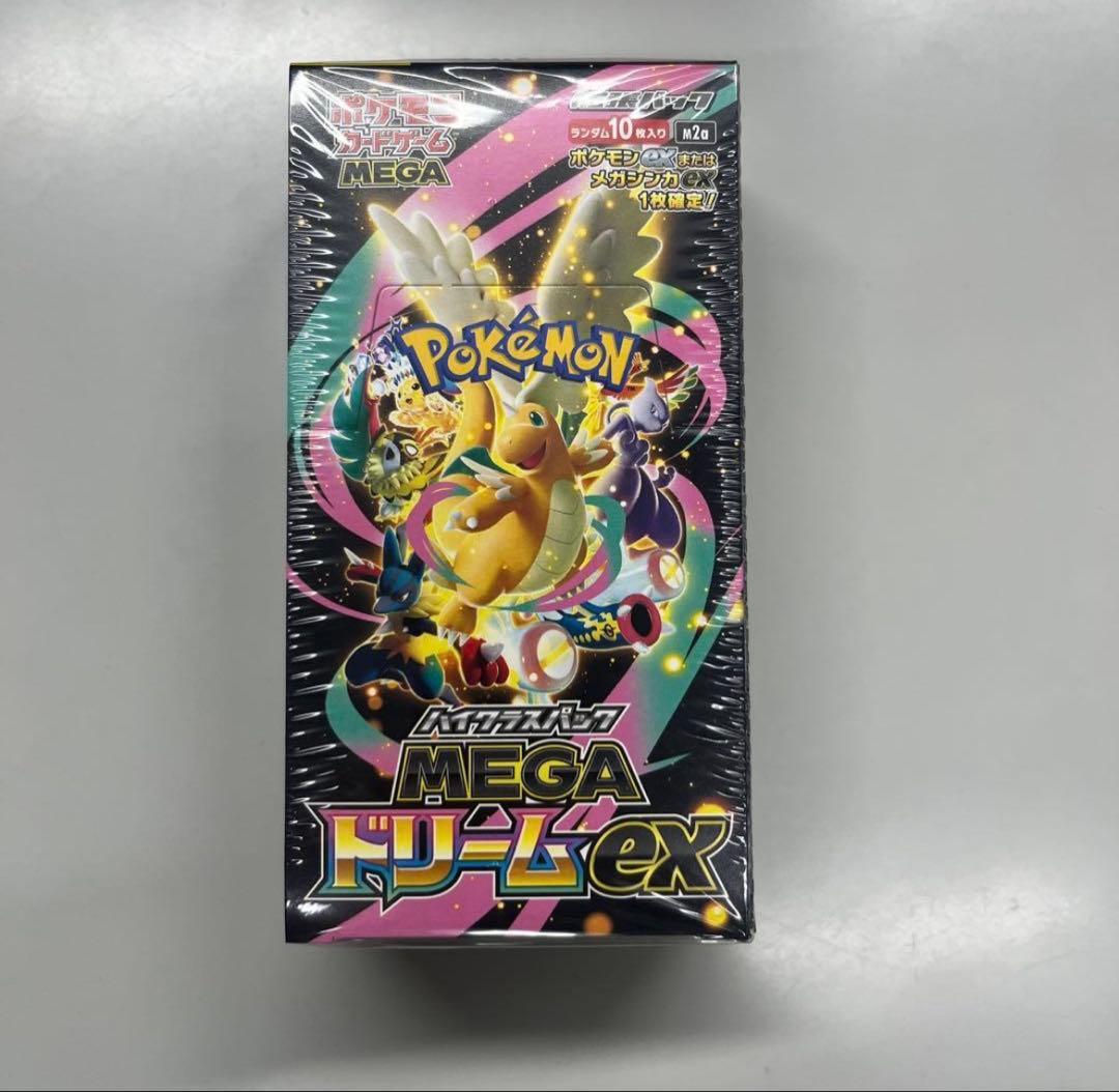 ポケモンカード　 メガドリームex 1ボックス　シュリンク付き メガドリームexボックス シュリンク付き MEGAドリームex ポケモン