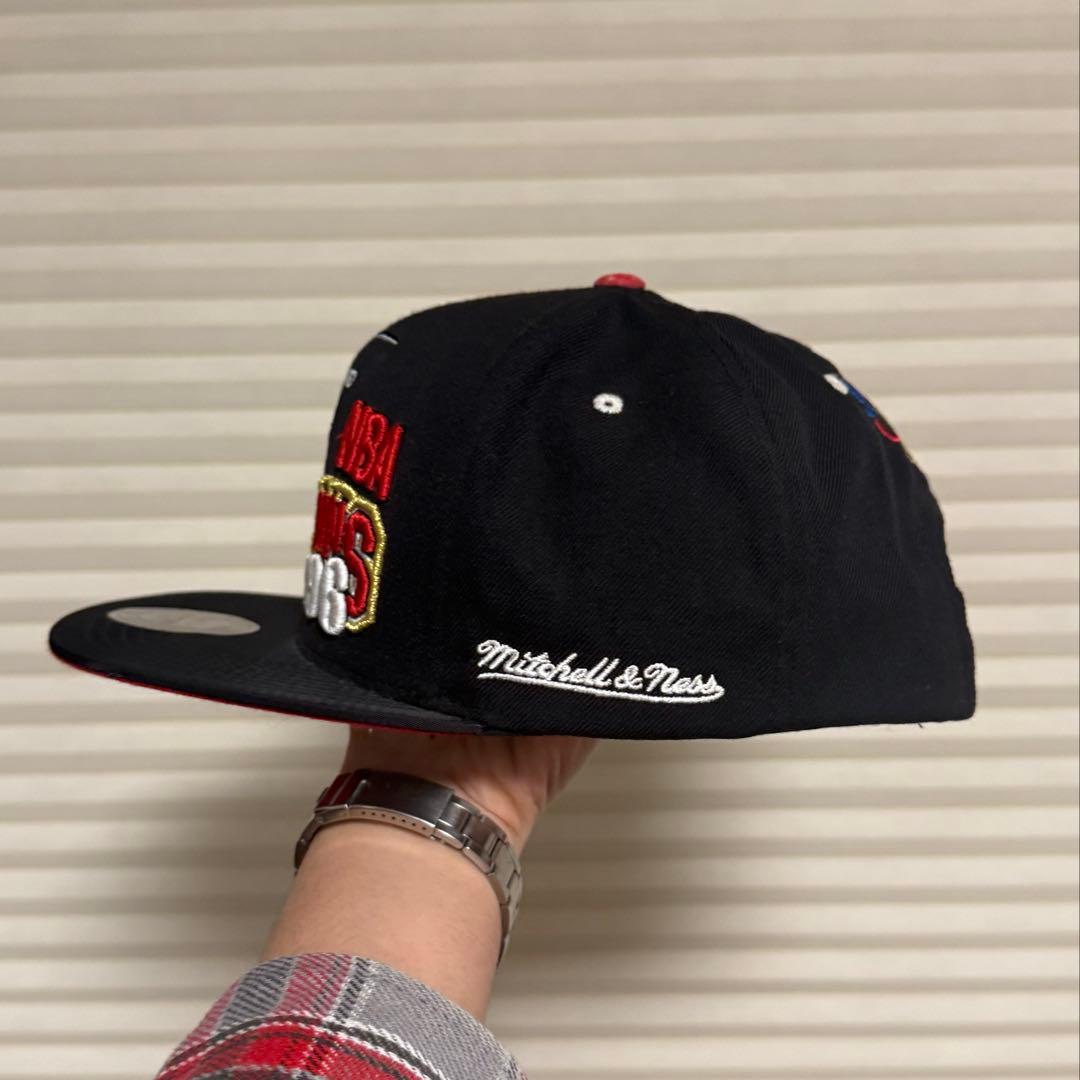 シカゴ・ブルズ 1996 チャンピオンキャップ ブラック NBA - メルカリ