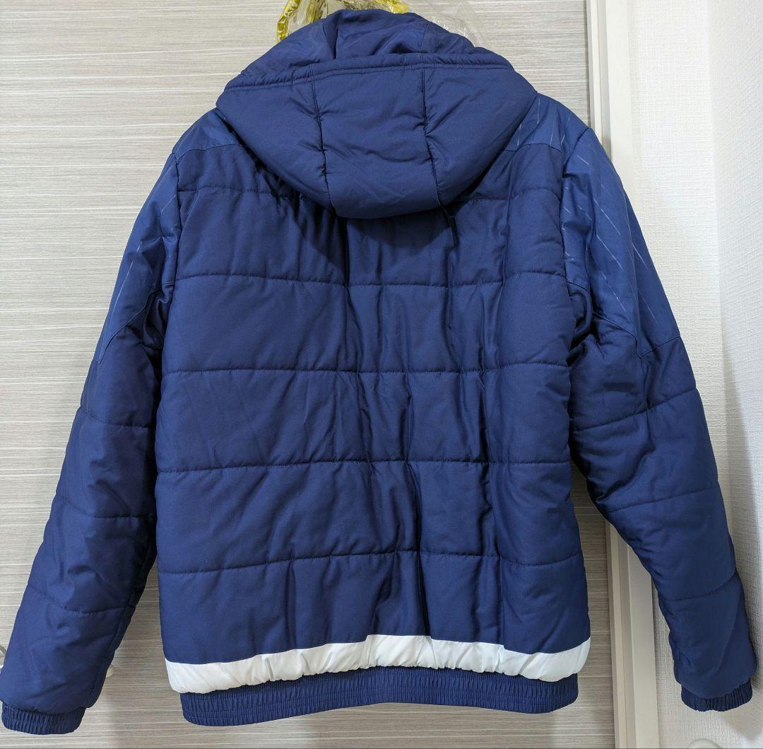 adidas】日本代表 JFA 中綿ジャケット L ネイビー クリーニング済