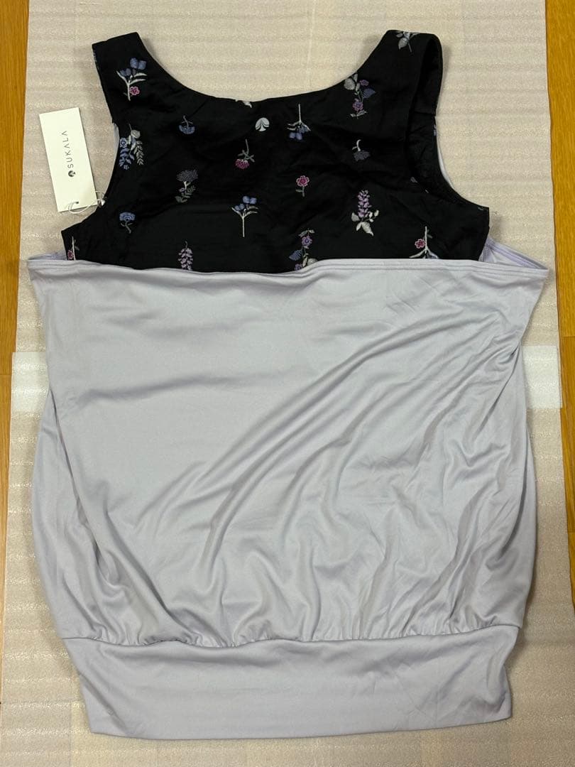 SUKALA フラワーブーケカバータンク ブラック - メルカリ