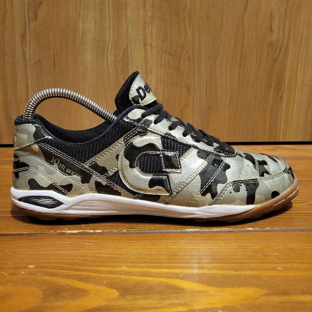 デスポルチ 10周年限定シューズ 26.5cm カモフラ 銀