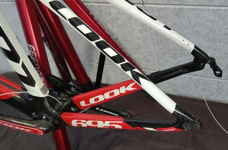 中古 2011 LOOK695 フレームセット Mサイズ コフィディスカラー - メルカリ