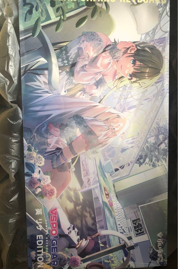 ぶいすぽキーボード　英リサEdition 新品未開封 ぶいすぽっ！】公式ゲーミングキーボード、3/29発売。第1弾は一ノ瀬