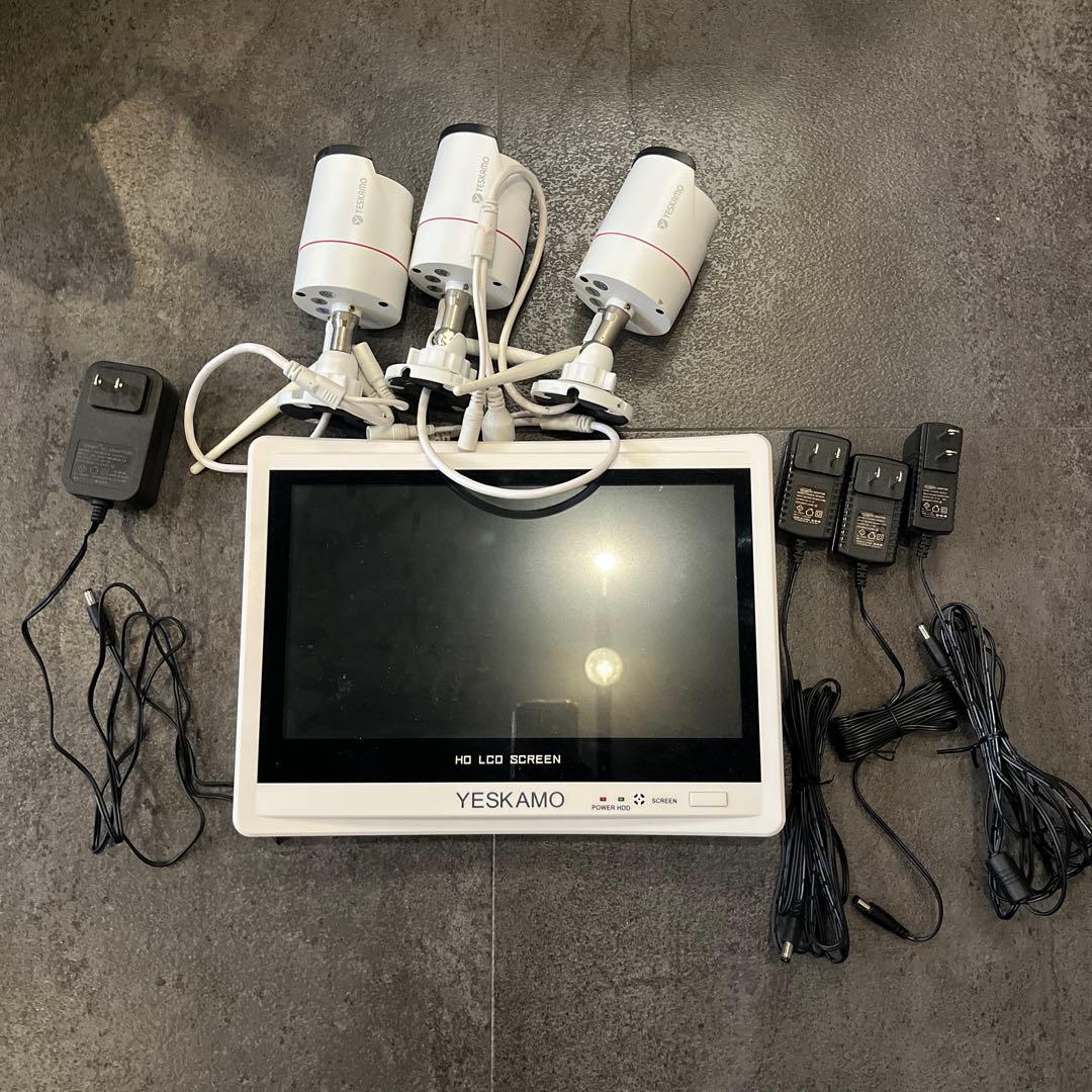 YESKAMO 防犯カメラ NK03-3MP　3台と本体セット 楽天市場】☆限定10%OFFクーポン！☆【各種防犯カメラを自由に配置され