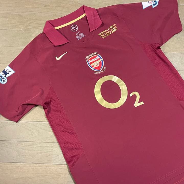 美品　ナイキ　アーセナル　ホーム用　レプリカユニフォーム Yahoo!オークション -「アーセナル ユニフォーム ナイキ」の落札相場