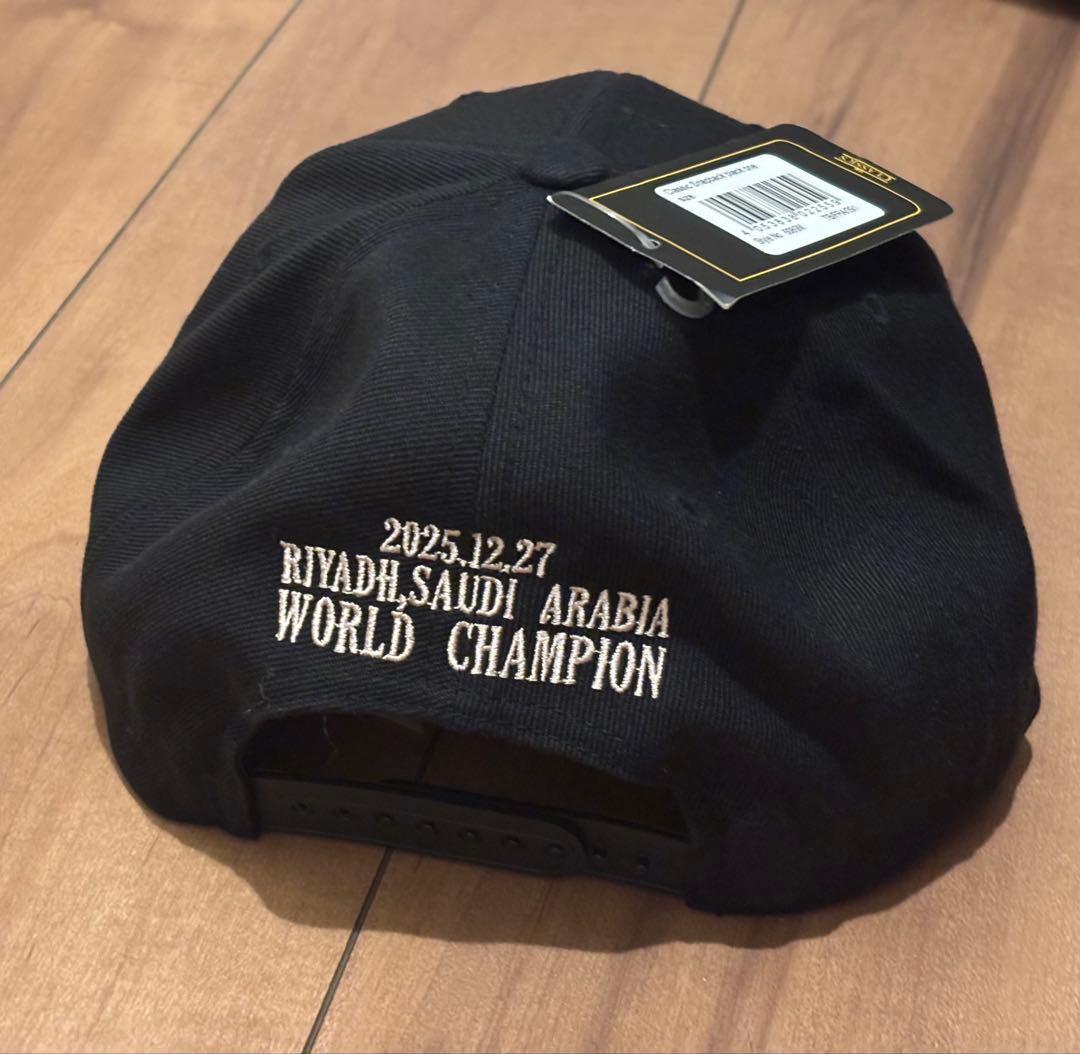 12.27 井上尚弥 後援会 キャップ 4団体防衛戦 サウジアラビア リヤド