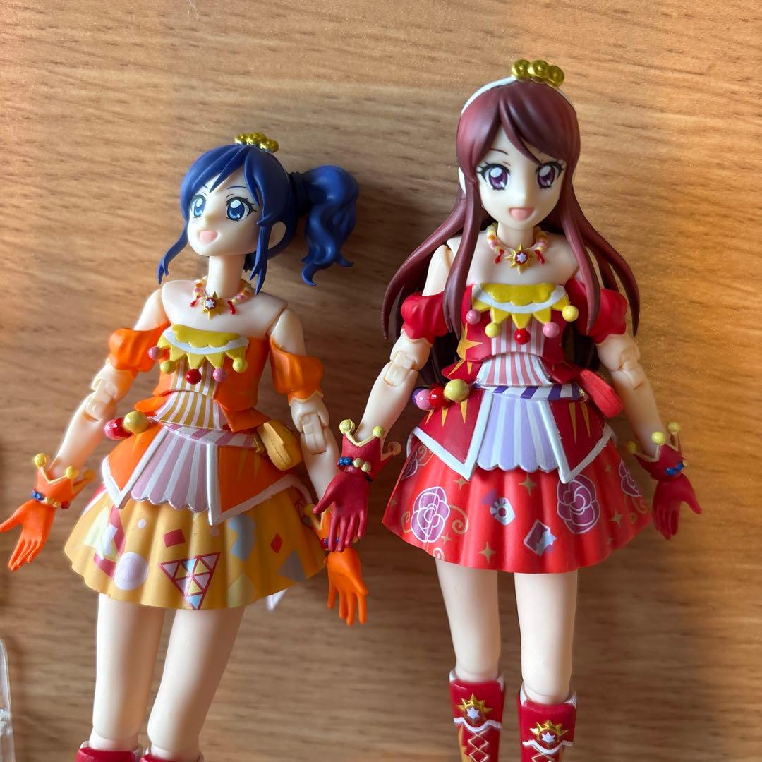 S.H.Figuarts 霧矢あおい、紫吹蘭(ソレイユver.) アイカツ！