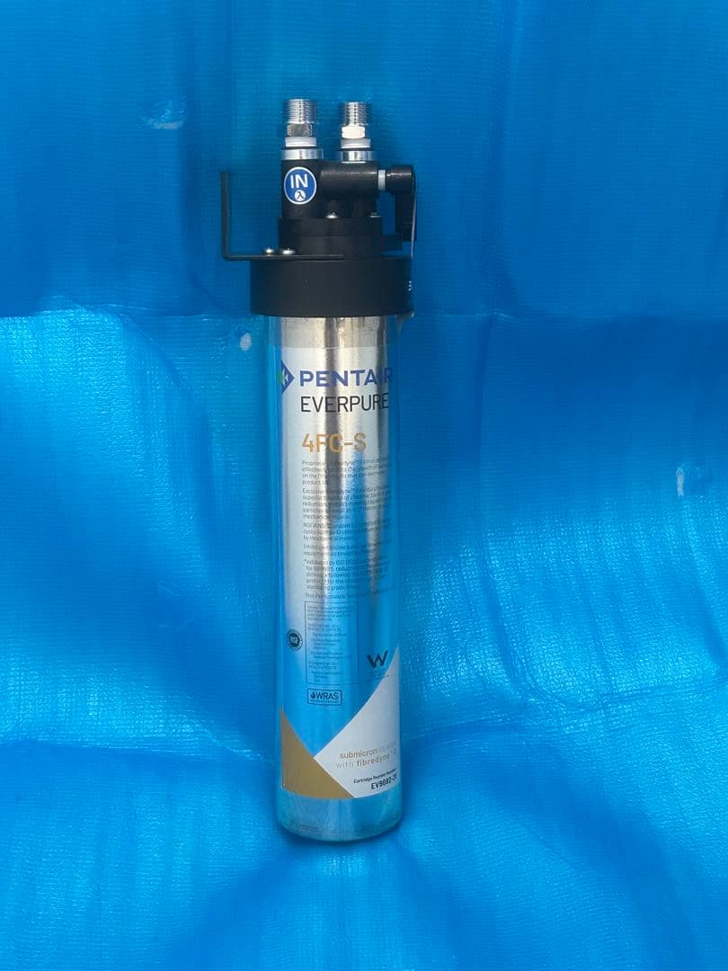 エバピュア　浄水器　4FC-S ほぼ新品 エバーピュア（EVERPURE） 業務用浄水器 QL3-4FC-S : テルショップ