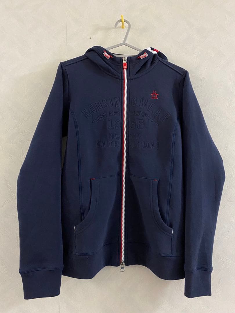 美品 Munsingwear パーカー M レディース ネイビー ダブルジップ 再販】ネイビーダブルジップパーカー Y0075 – YOLO（ヨロ