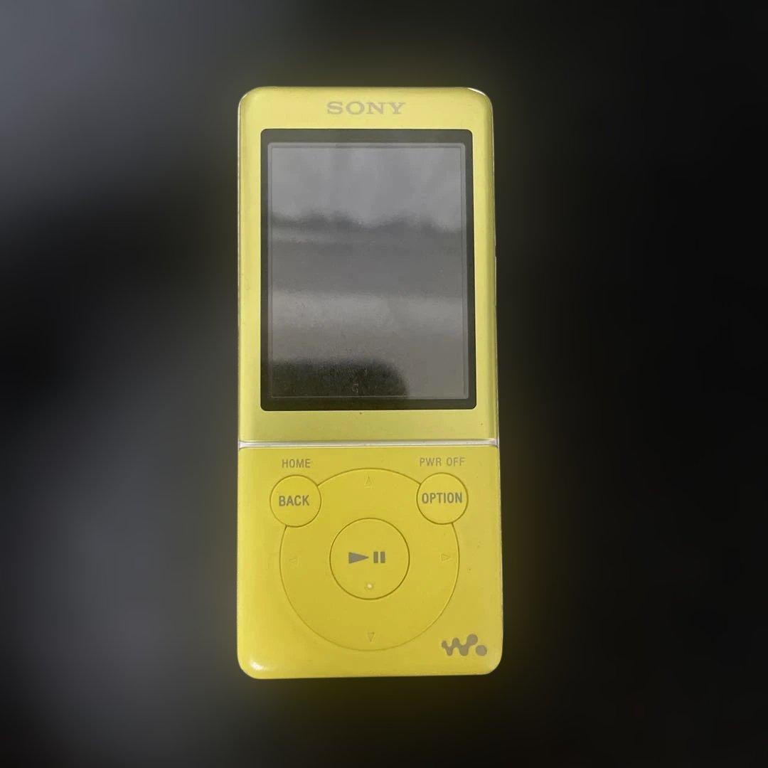 SONY ウォークマン イエロー NW-S774 - メルカリ