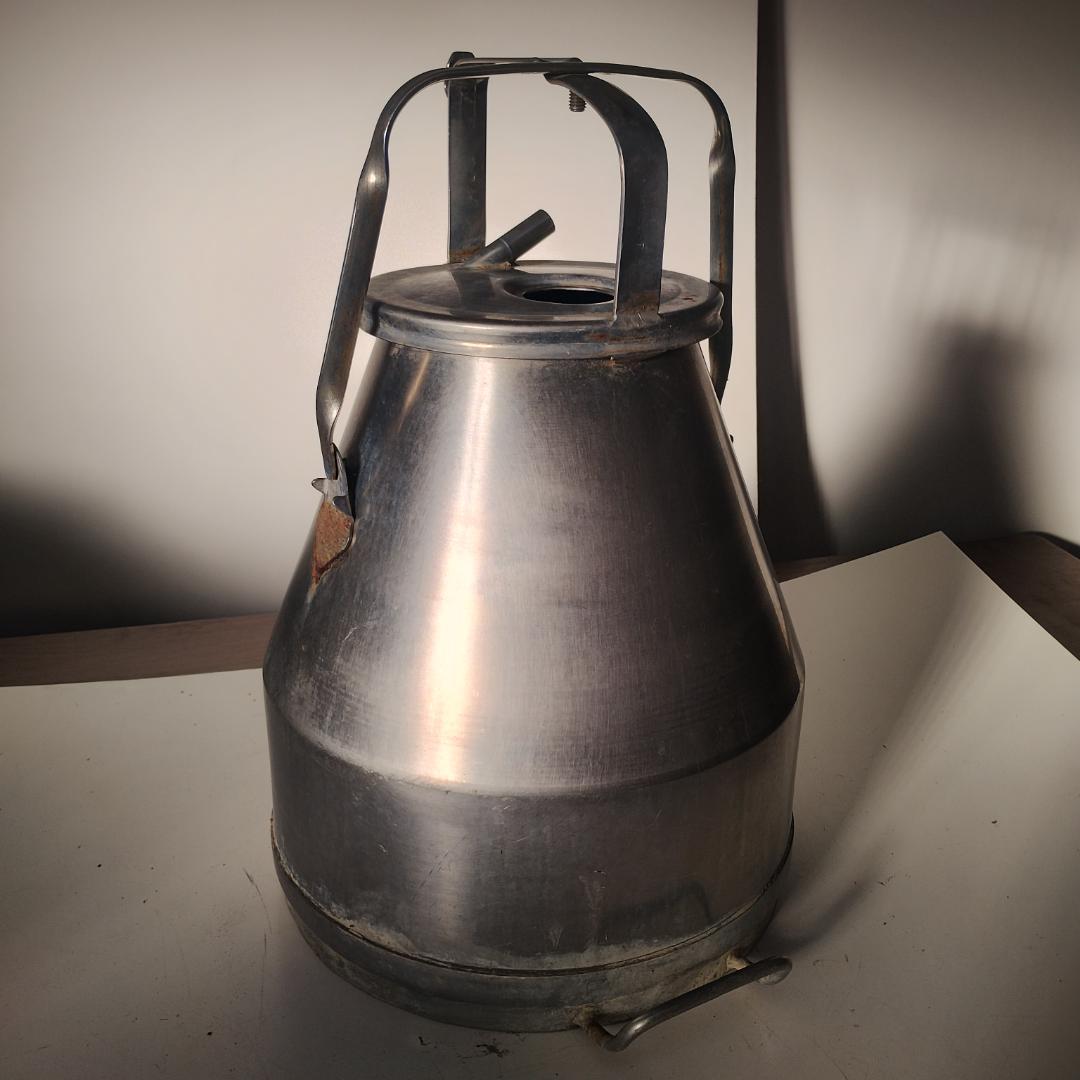 ステンレス製搾乳缶　乳牛 楽天市場】ステンレス製ミルカーバケツ 牛ヤギ搾乳装置 安定した個別