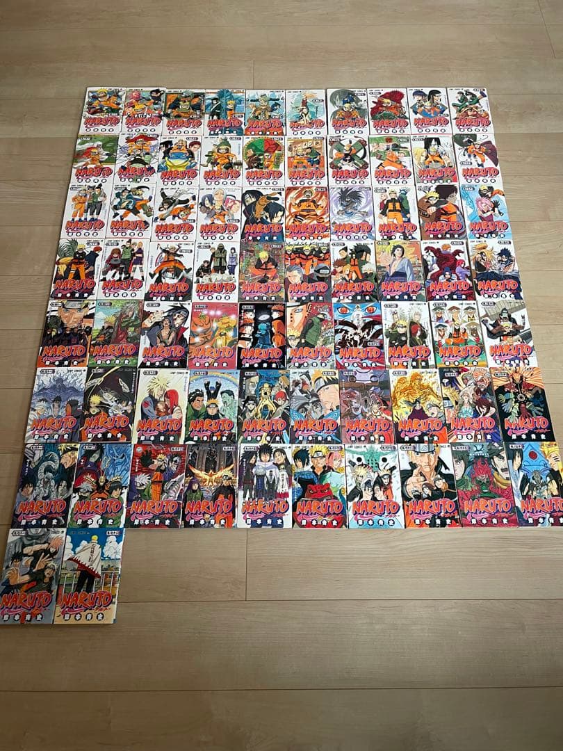 初版多数】NARUTO 全72巻セット - メルカリ