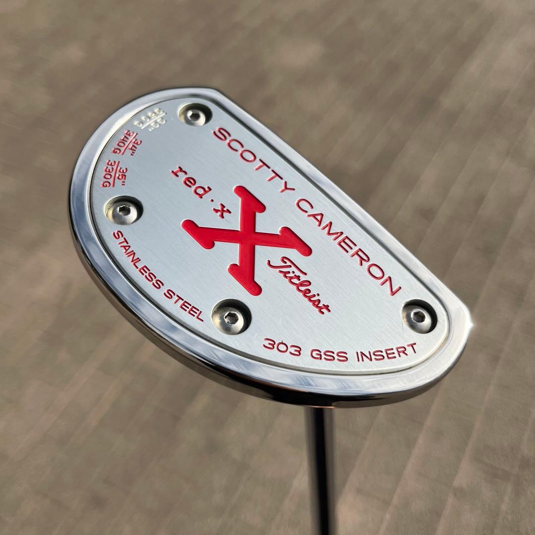 スコッティキャメロン red・X2 GSS ミラーフィニッシュ 極美品 超激