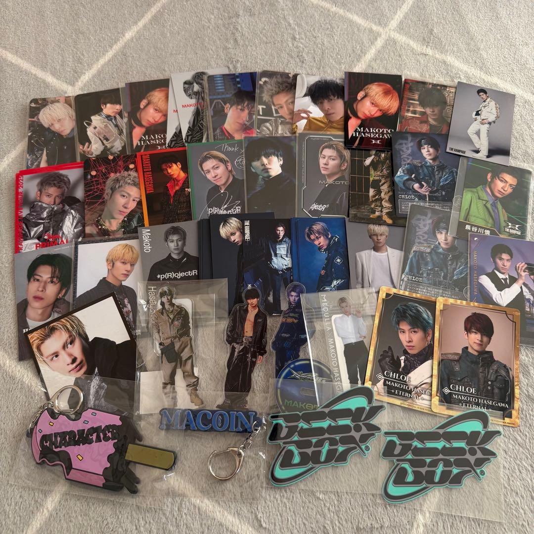 THE RAMPAGE 長谷川慎 フォトカード トレカ アクスタ 長谷川慎 アクスタ フォトカード (R)MPG - メルカリ