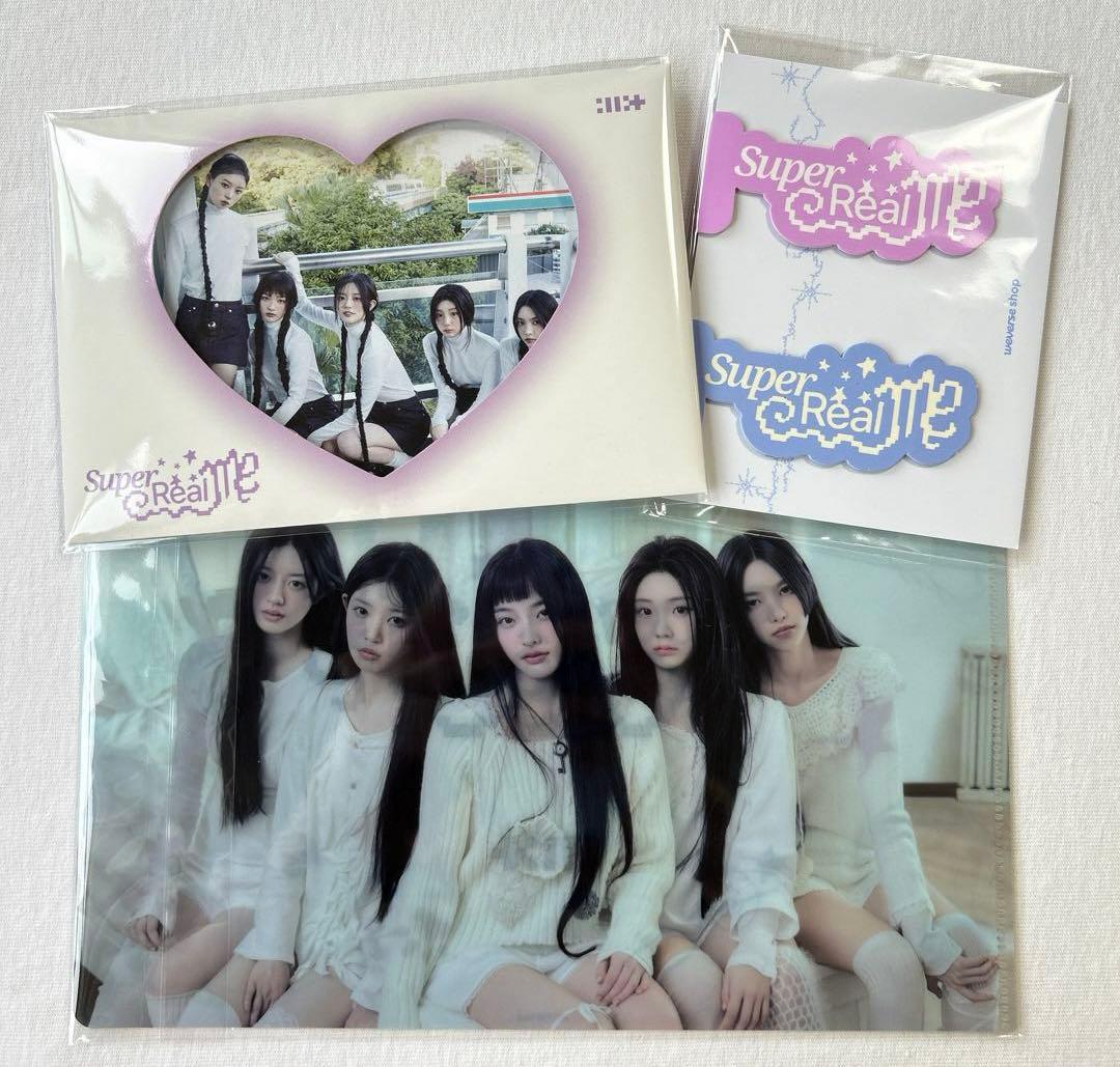 ILLIT 店舗特典セット マグネット クリアファイル 公式 - メルカリ