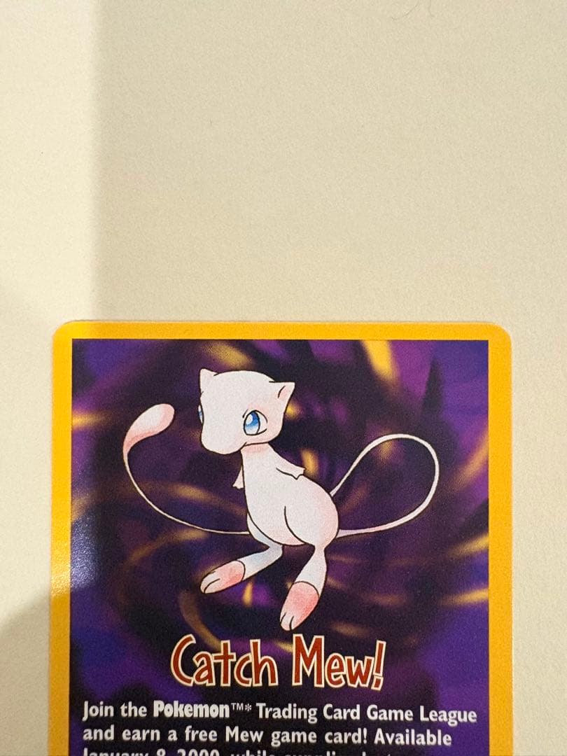 詳細は説明欄に！】 ミュウ mew ポケモンカード 英語版プロモ2種