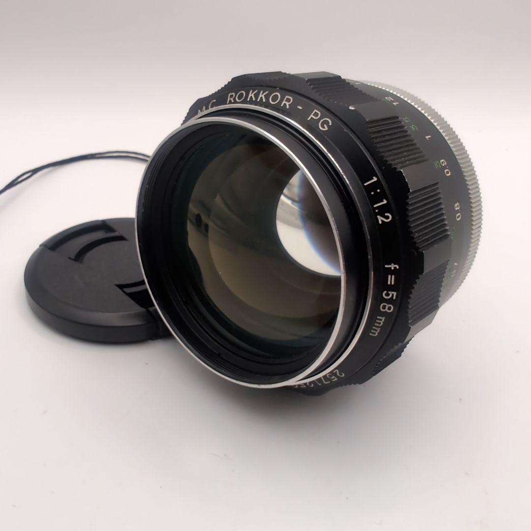 MINOLTA MC ROKKOR PG 58mm F1.2 - メルカリ