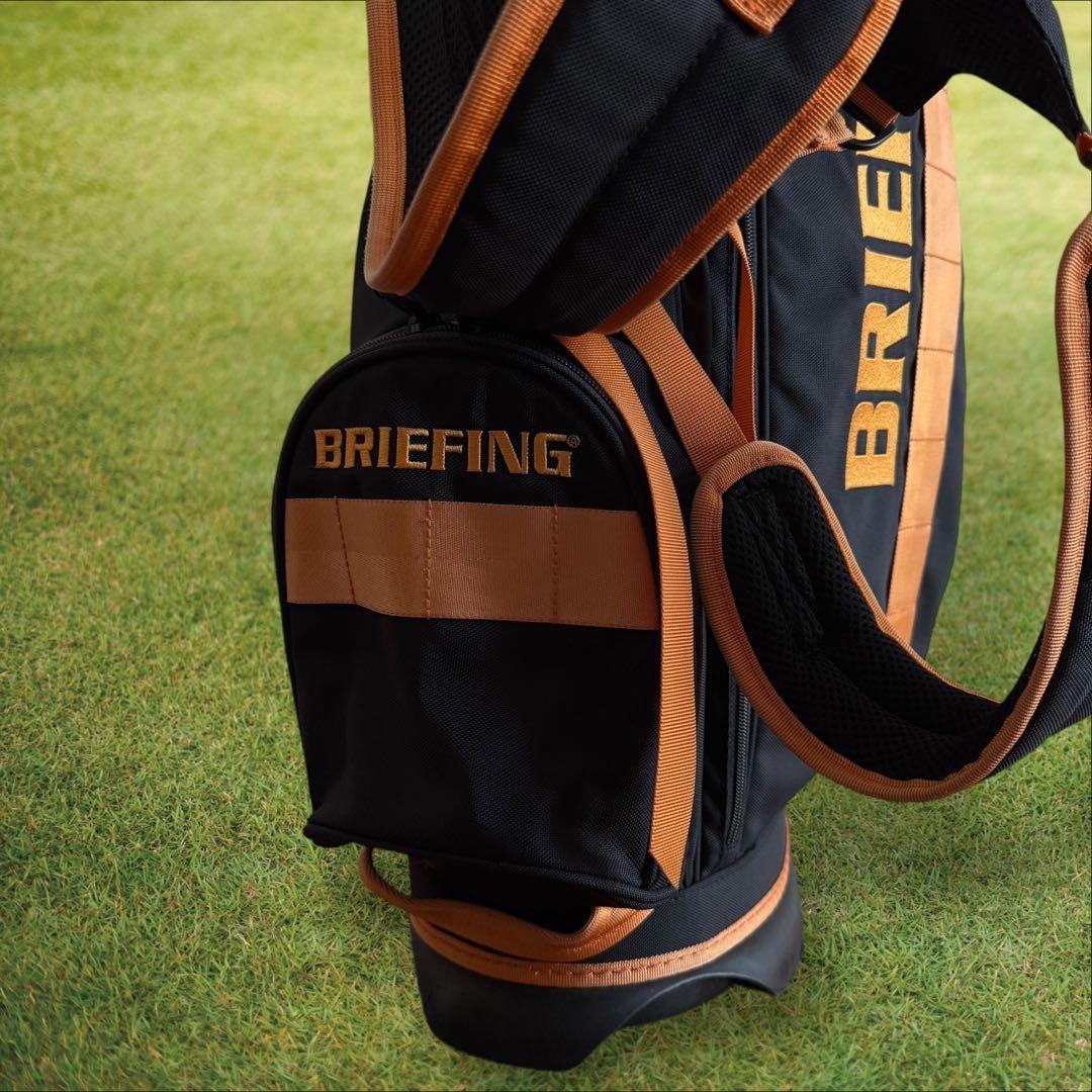 限定モデル ブリーフィング キャディバッグ 9.5型 CR-4 黒 オレンジ