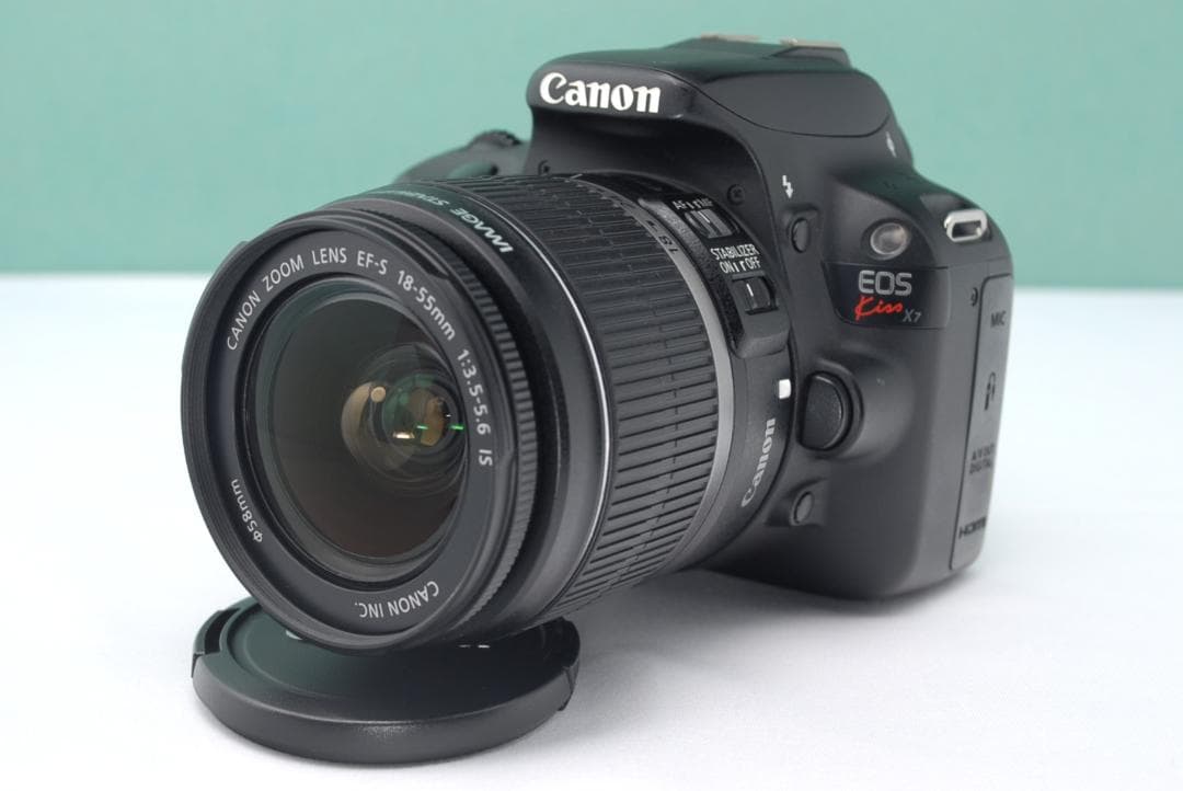 ☘️手ぶれ補正レンズ✨️ Canon Kiss X7 一眼レフカメラ 初心者向け