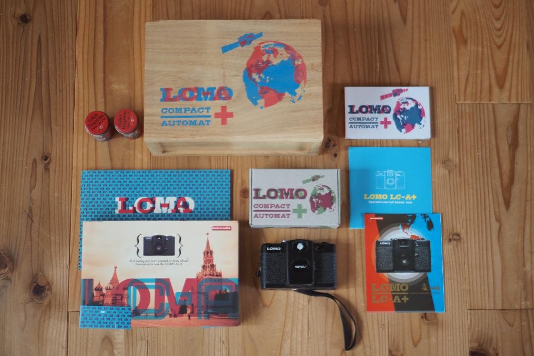 LOMO ロモ LC-A＋ 木箱セット 説明書有り LC-A+に関するFAQ · Lomography