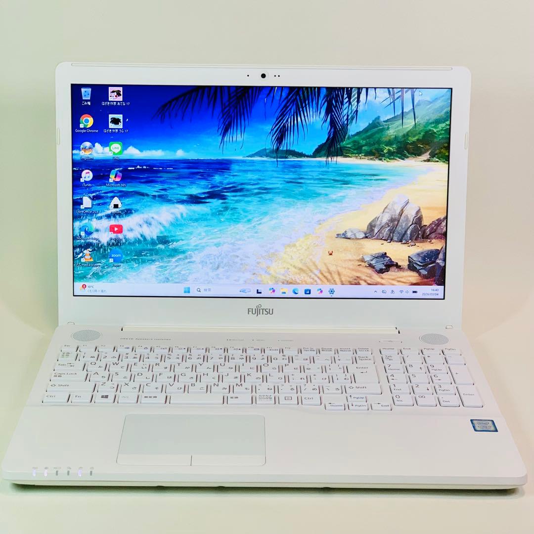 Core i7✨7世代✨SSD1TB✨16GB✨オフィス✨白✨ノートパソコン - メルカリ