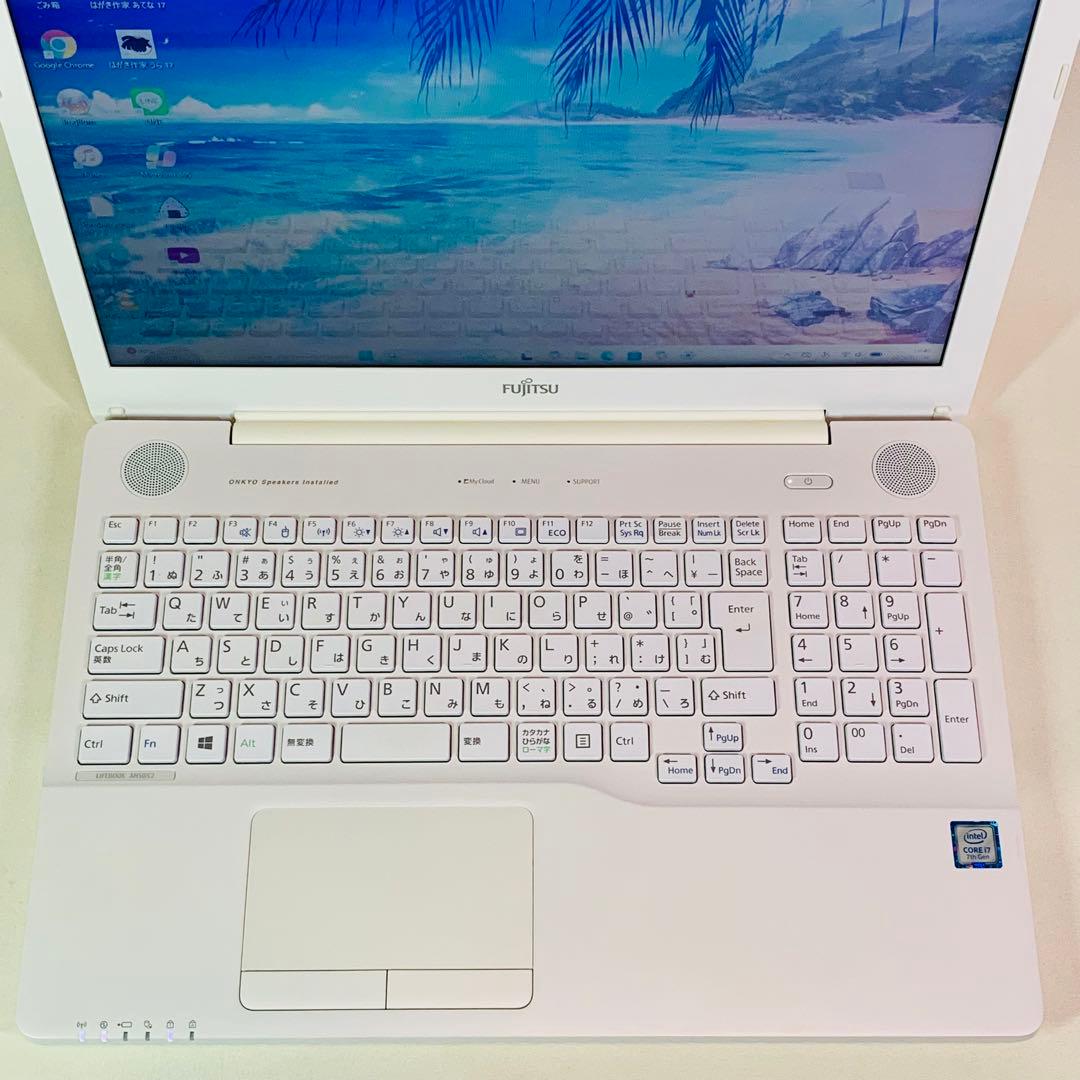 Core i7✨7世代✨SSD1TB✨16GB✨オフィス✨白✨ノートパソコン - メルカリ
