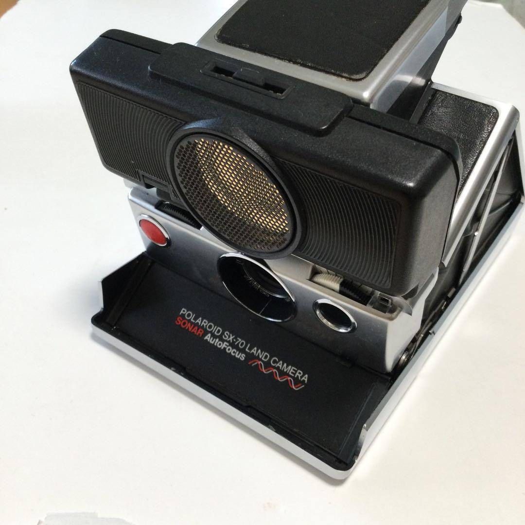 ポラロイド　SX-70 SONAR autofocus Polaroid SX-70 Sonar Autofocus Conceptual Prototype Folding Instant Fi
