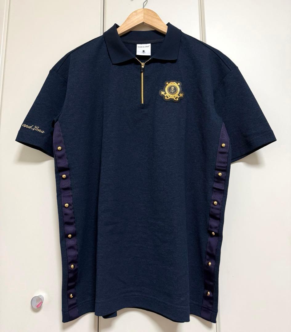 リャン※ マーク＆ロナ ポロシャツ ネイビー 48 楽天市場】マークアンドロナ メンズ（シャツ・ポロシャツ｜メンズ