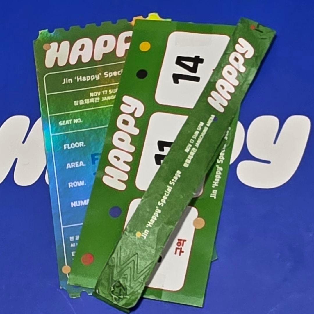 BTS JIN HAPPY ショーケース 入場特典グッズ - メルカリ