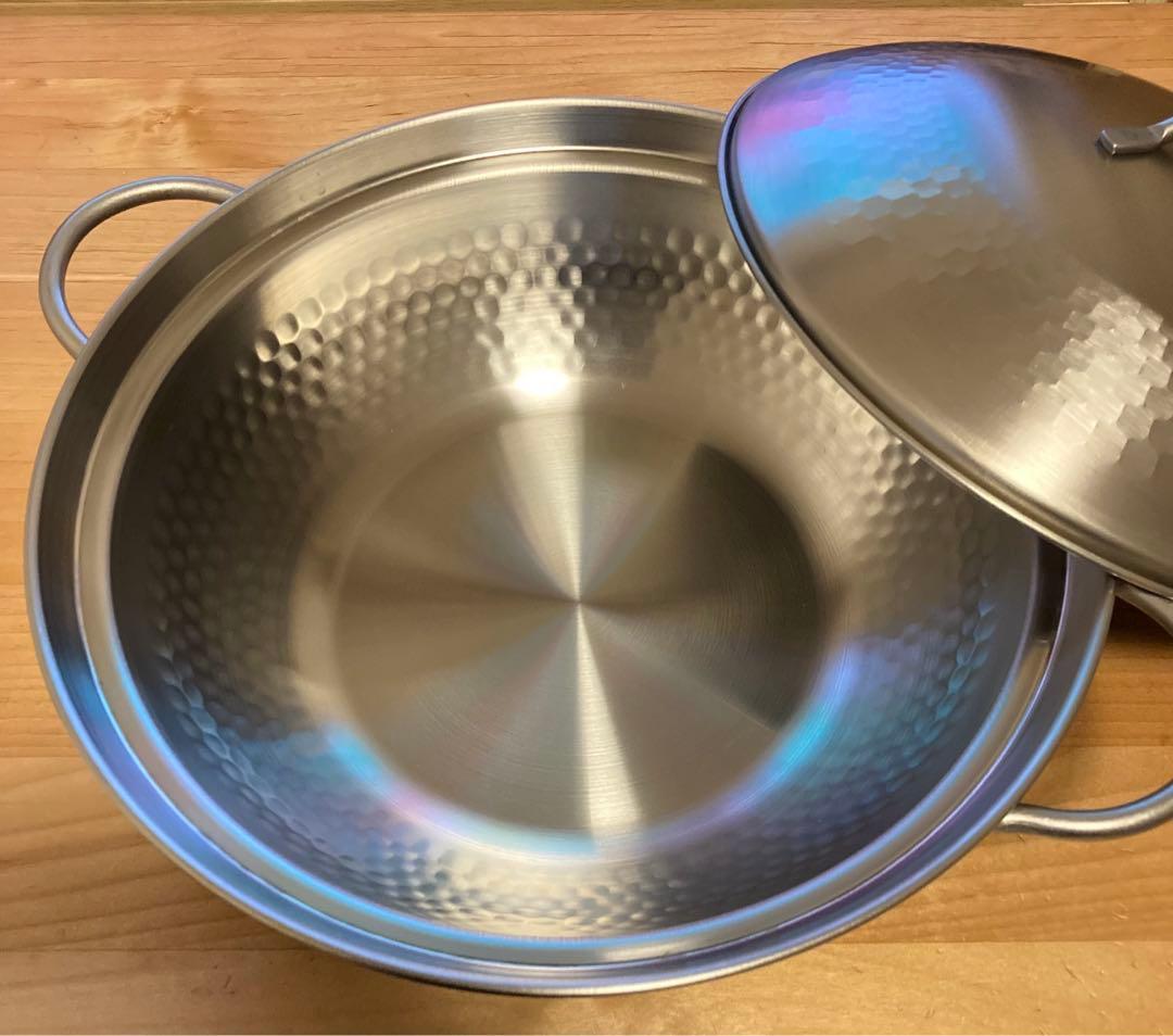 燕三条製 肴七味 ステンレス製 卓上鍋24cm - メルカリ