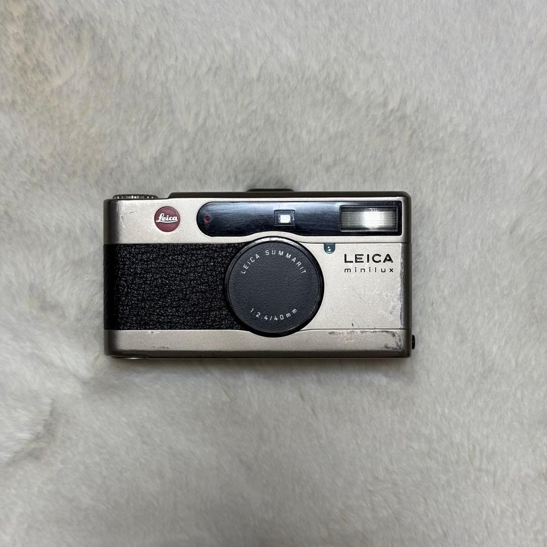 leica minilux フィルムカメラ E02 作例あり】高級コンパクトフィルムカメラ LEICA minilux(ライカ ミニ