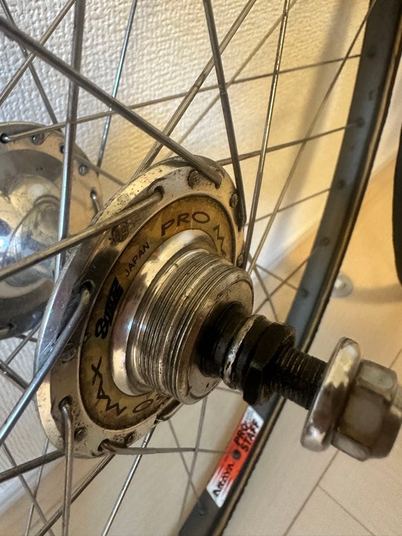 araya pro stuff × スズエ NJS ホイール ピスト用 - メルカリ