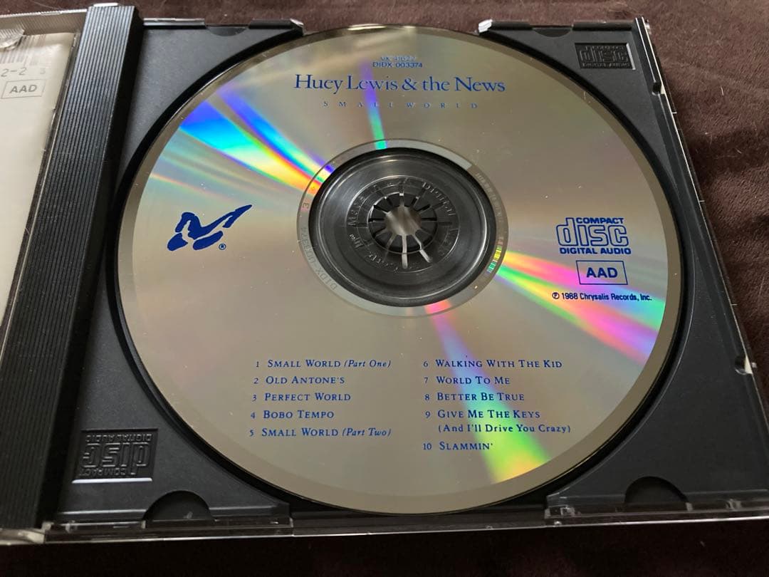 レア Huey Lewis 直筆サインCD ヒューイルイス & The News