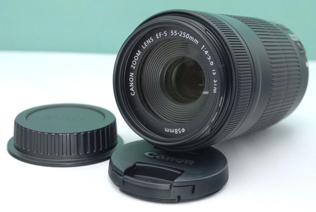 ✨️Canon EF-S 55-250mm IS STM 高性能 望遠レンズ - メルカリ