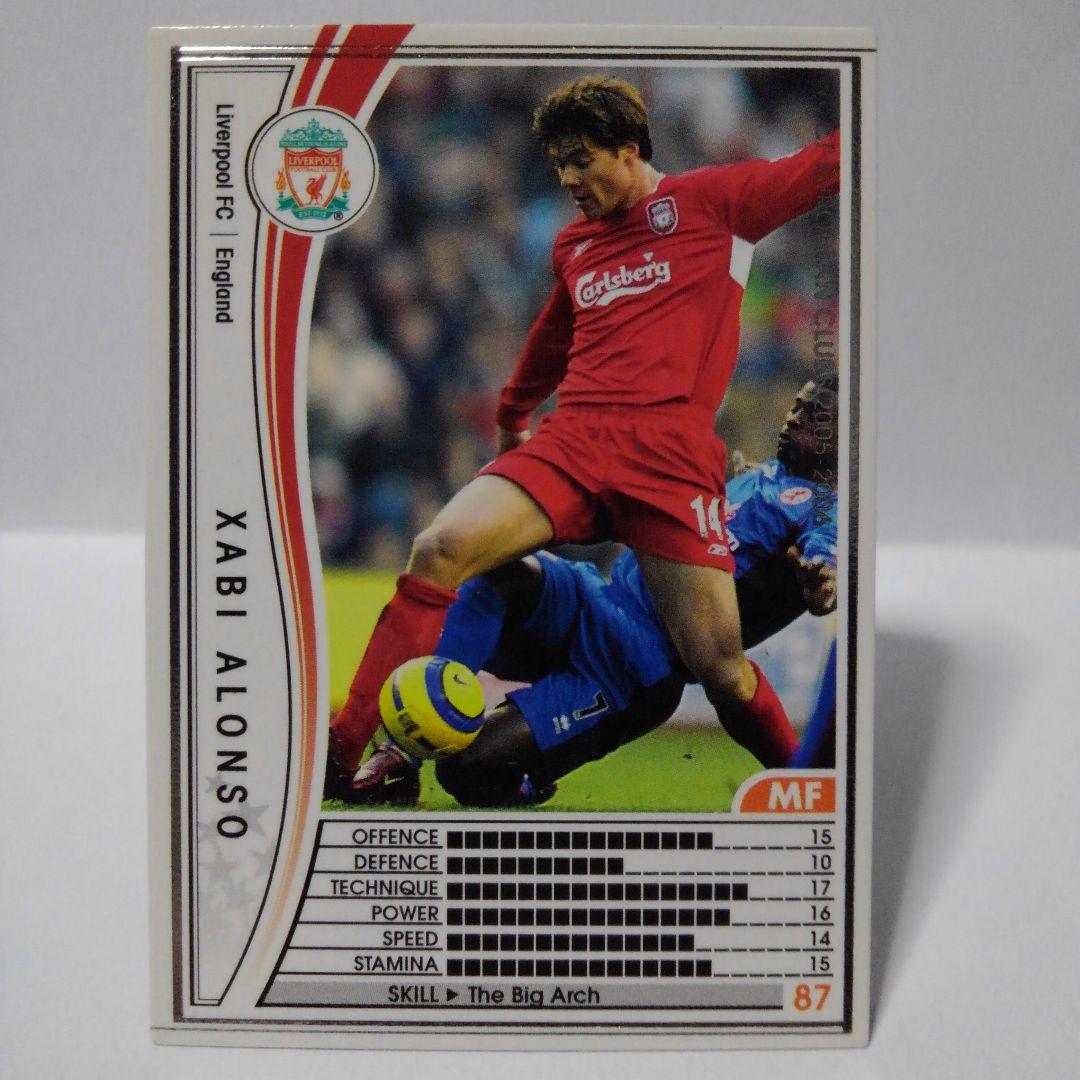 白 シャビ・アロンソ ビッグアーチ リバプール WCCF PANINI - メルカリ