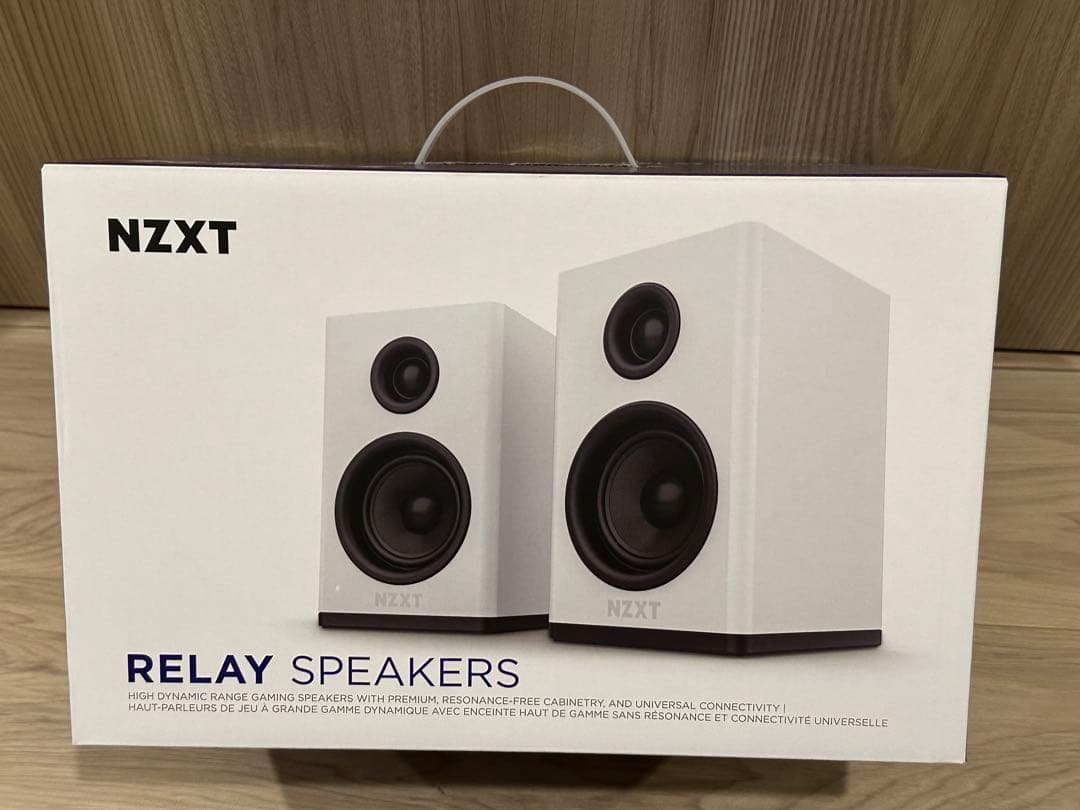 NZXT RELAY SPEAKERS ホワイト NZXT初のスピーカー【Relay Speakers】をレビュー。人気商品の