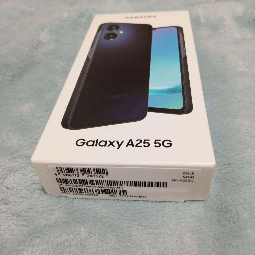 Samsung Galaxy A25 5G 本体 64GB ブラック - メルカリ