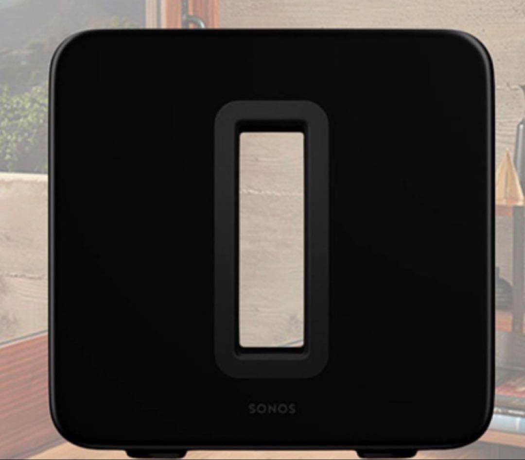 未開封】 SONOS SUB Gen3 ソノス サブ ウーファー ブラック - メルカリ