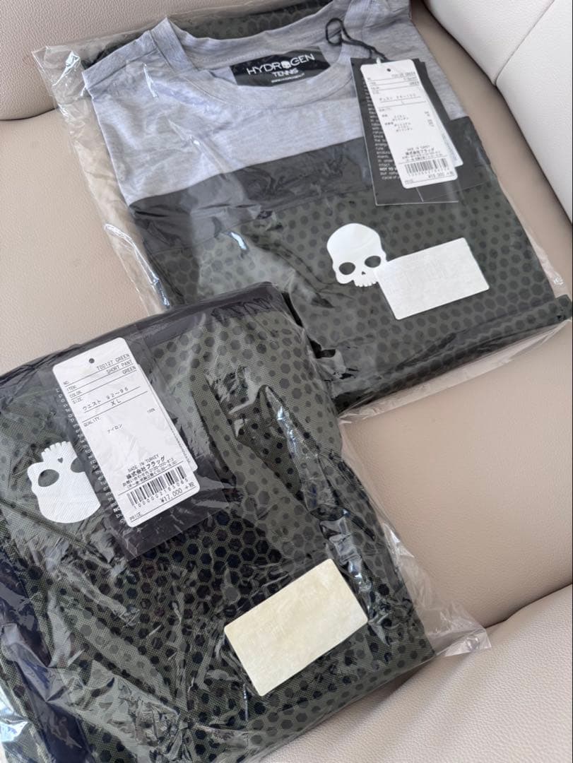 ⭐︎ゆうさん専用⭐︎ HYDROGEN スカルプリント ウェア上下セット HYDROGEN（ハイドロゲン） メンズ セットアップ スウェット スカル 総