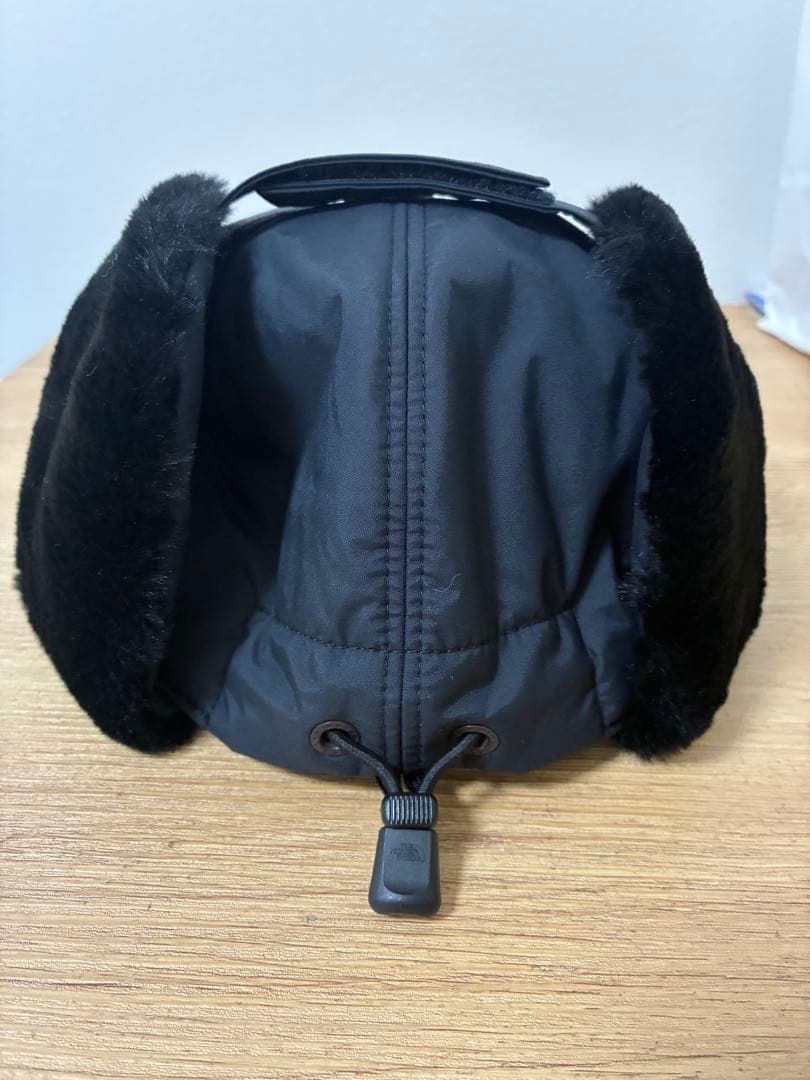 THE NORTH FACE 耳あて付きキャップ フライトキャップ ブラック