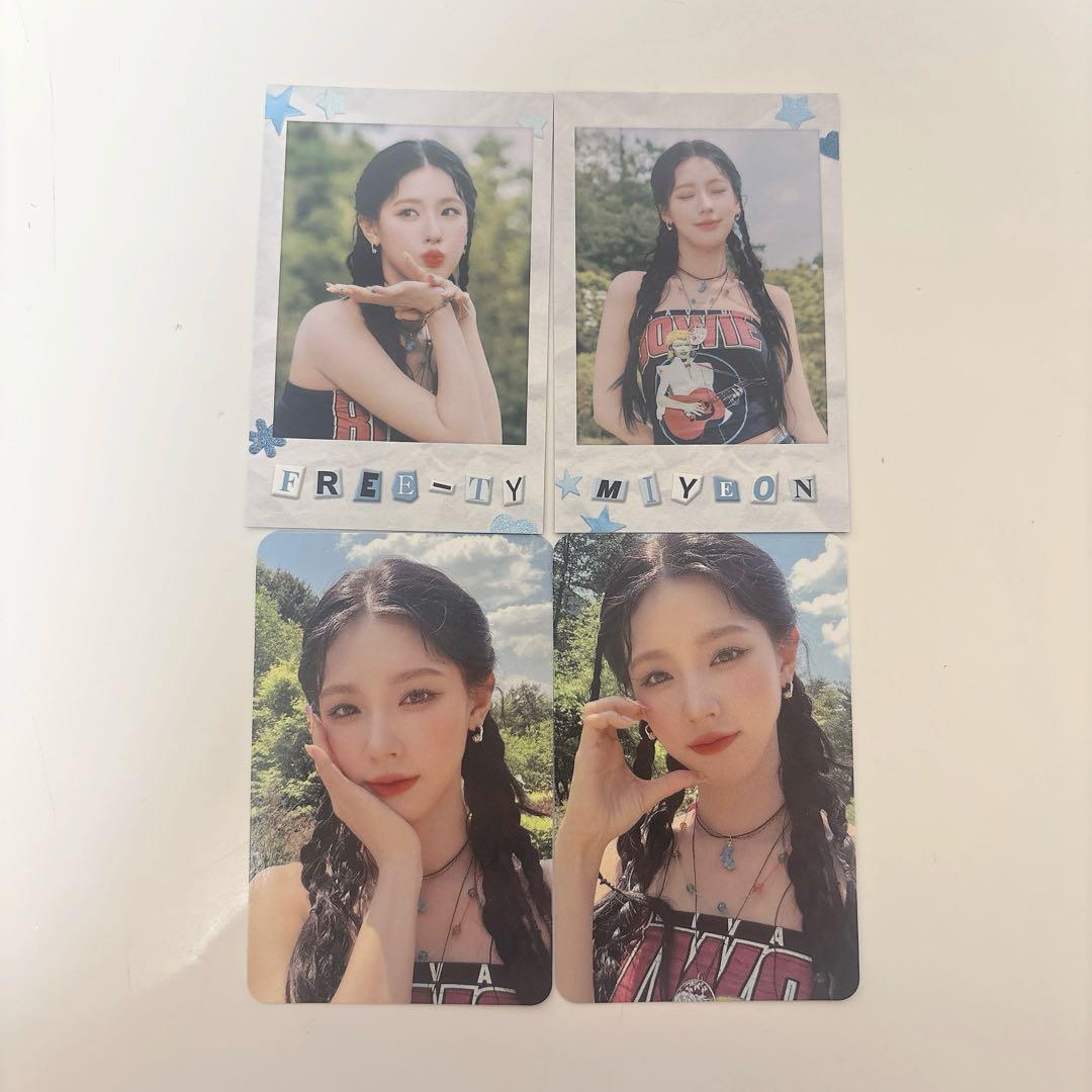 i-dle アイドゥル I am FREE-TY ワールドツアー ミヨン トレカ - メルカリ