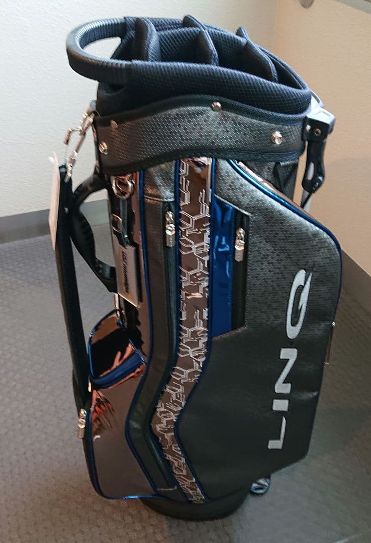 新品 未使用 USTマミヤ LINQ ゴルフバッグ・スタンドタイプ - メルカリ