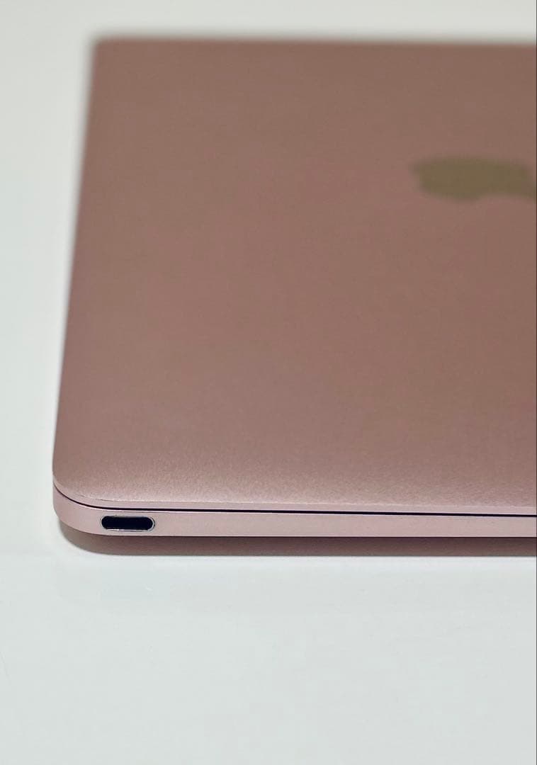 MacBook12インチ2017ローズゴールド（初期化済） ☆ジャンク☆ - メルカリ