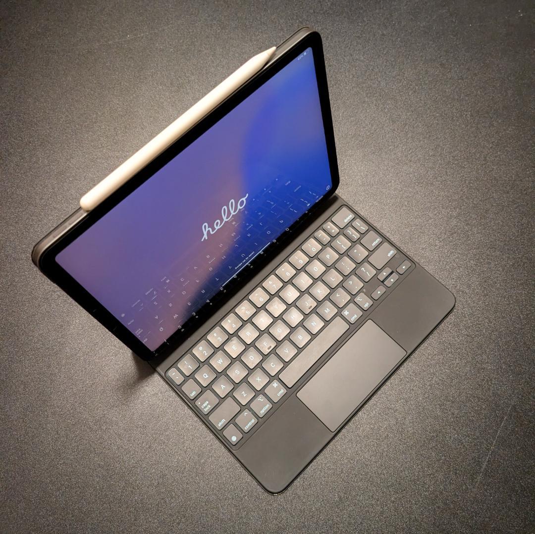 iPad本体 iPad Air 4 11in 256 Pencil + Keyboard Amazon.com: LAMA Wireless Keyboard Case with Mouse for iPad Air