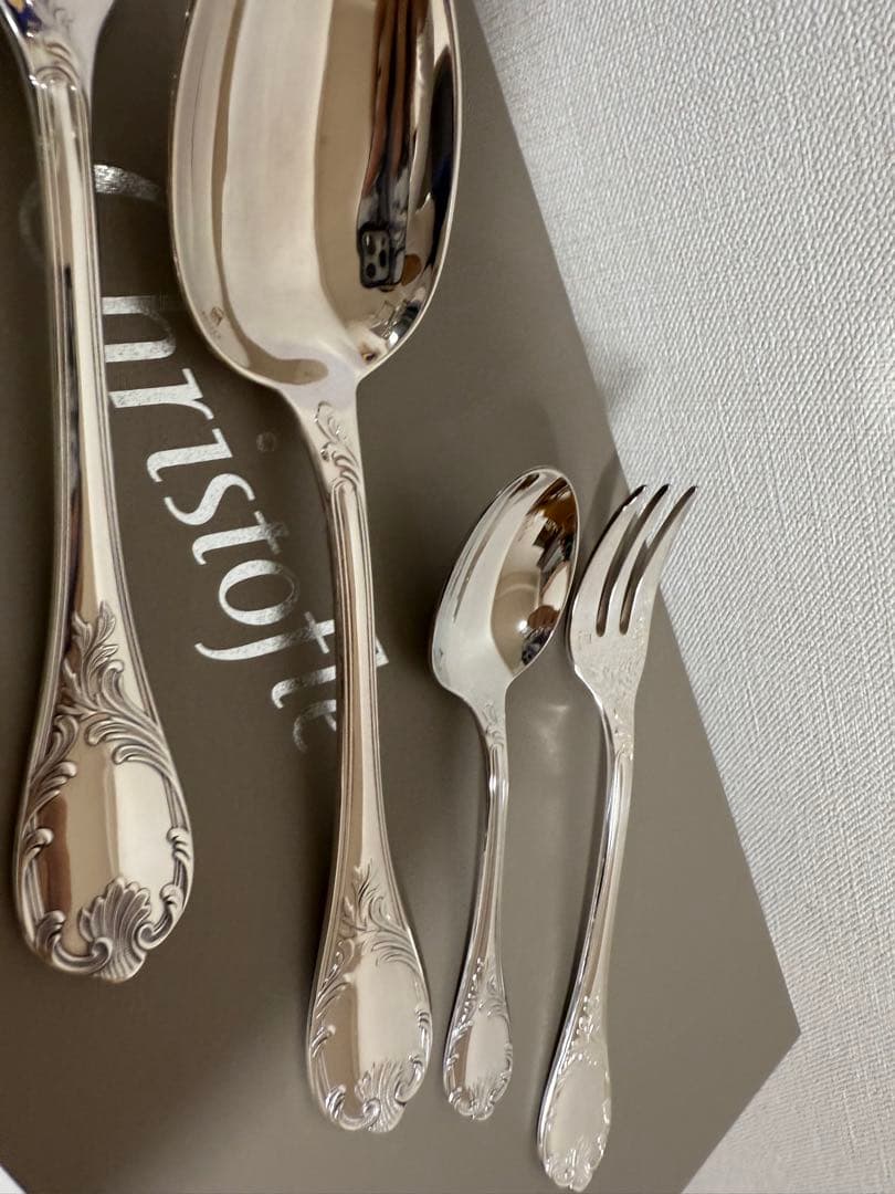 クリストフル マルリー 2客セット カトラリーセット ディナー 箱付き