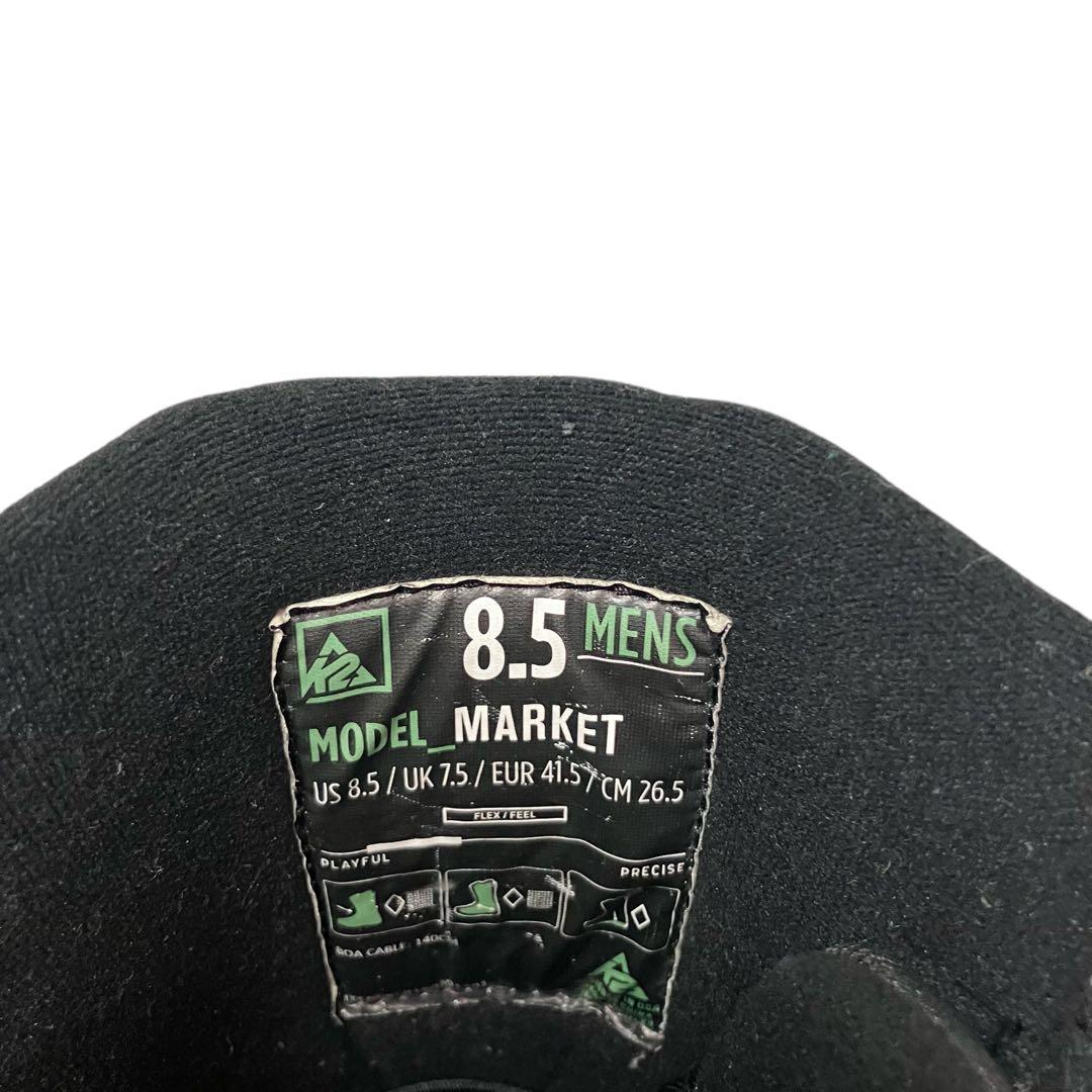 K2 MARKET スノーボードブーツ 26.5cm 靴　黒　ブラック　美品
