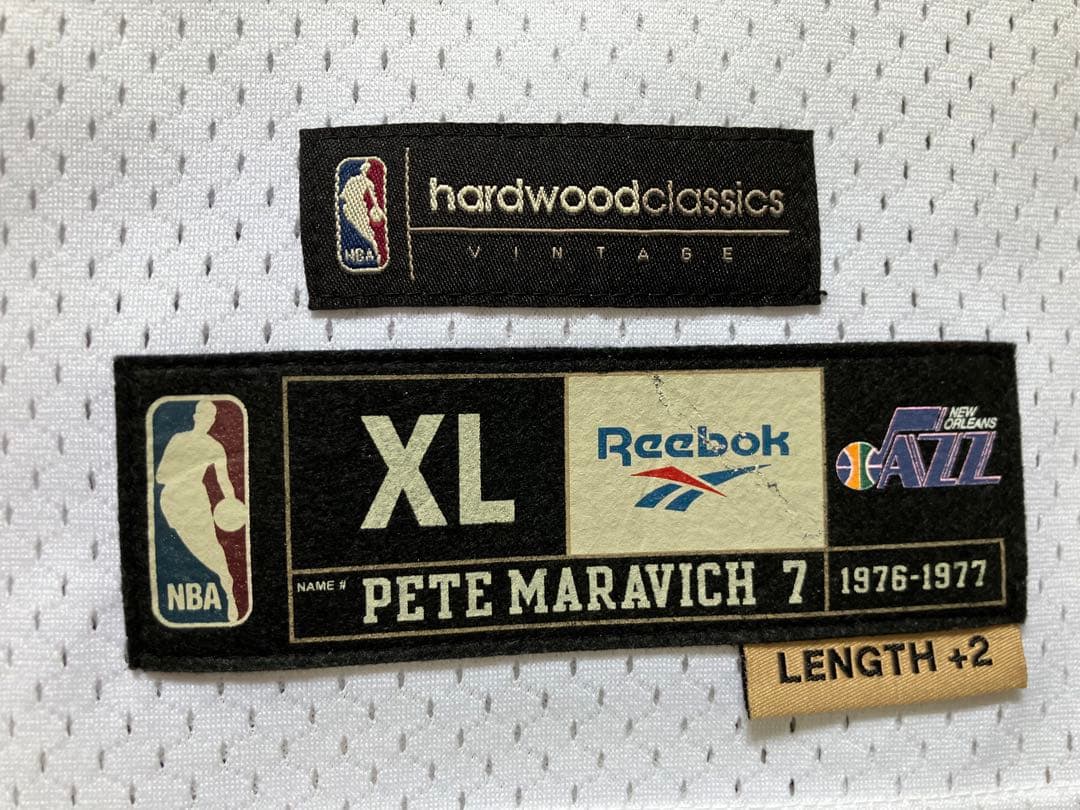 希少品】 NBA ピート・マラビッチ JAZZ ジャズ ユニフォーム ピストル