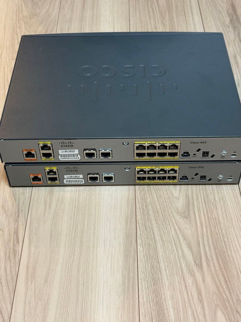CISCO892J-K9 x 2台セット - メルカリ