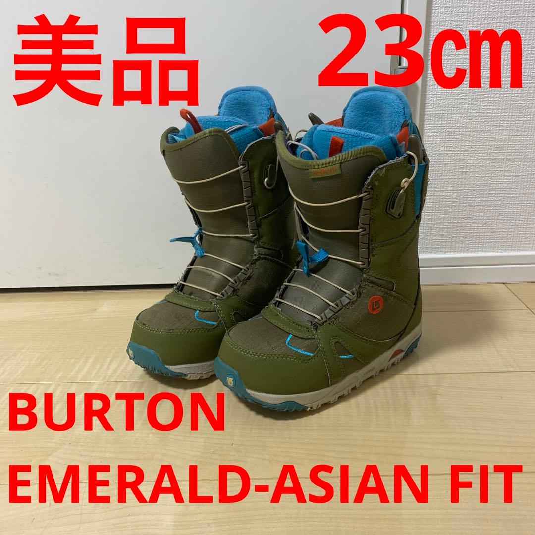 美品_即日発送】BURTON EMERALD-ASIAN FIT 23.0cm - メルカリ